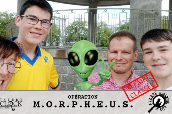 Escape Game Extérieur - Opération M.O.R.P.H.E.U.S - Bonjour Fun