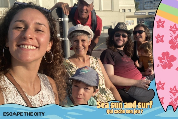 Escape Game Extérieur - Sea, Surf and Sun - Bonjour Fun