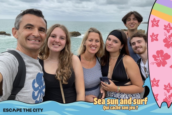 Escape Game Extérieur - Sea, Surf and Sun - Bonjour Fun