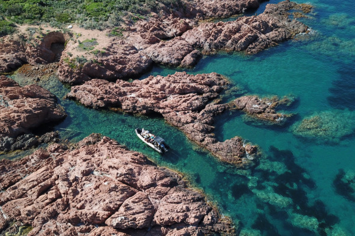 Excursion en mer - Calanques de l'Estérel - Bonjour Fun