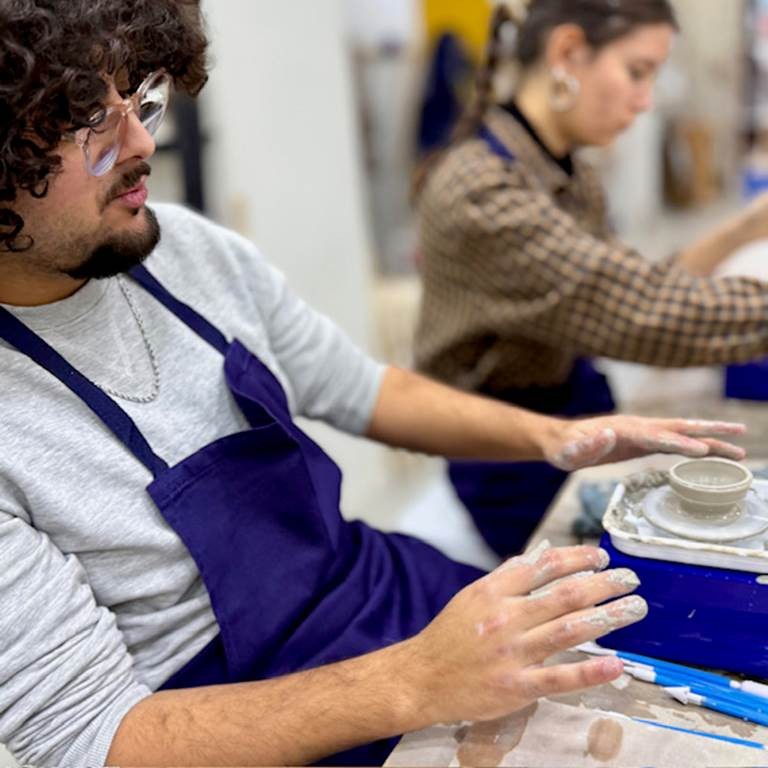 Initiation au mini-tour de potier - Bonjour Fun