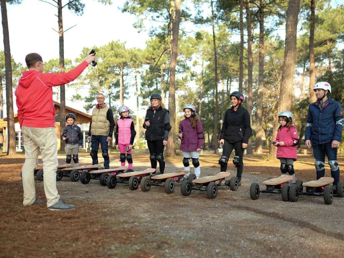 Initiation skate électrique  Printemps des Landes - Bonjour Fun