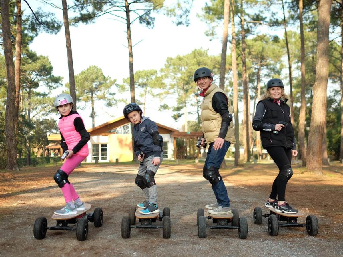 Initiation skate électrique  Printemps des Landes - Bonjour Fun