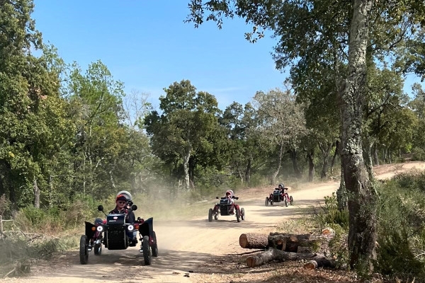 Insolite à Montauroux : Découverte nature en buggy électrique : Le Swincar - Bonjour Fun