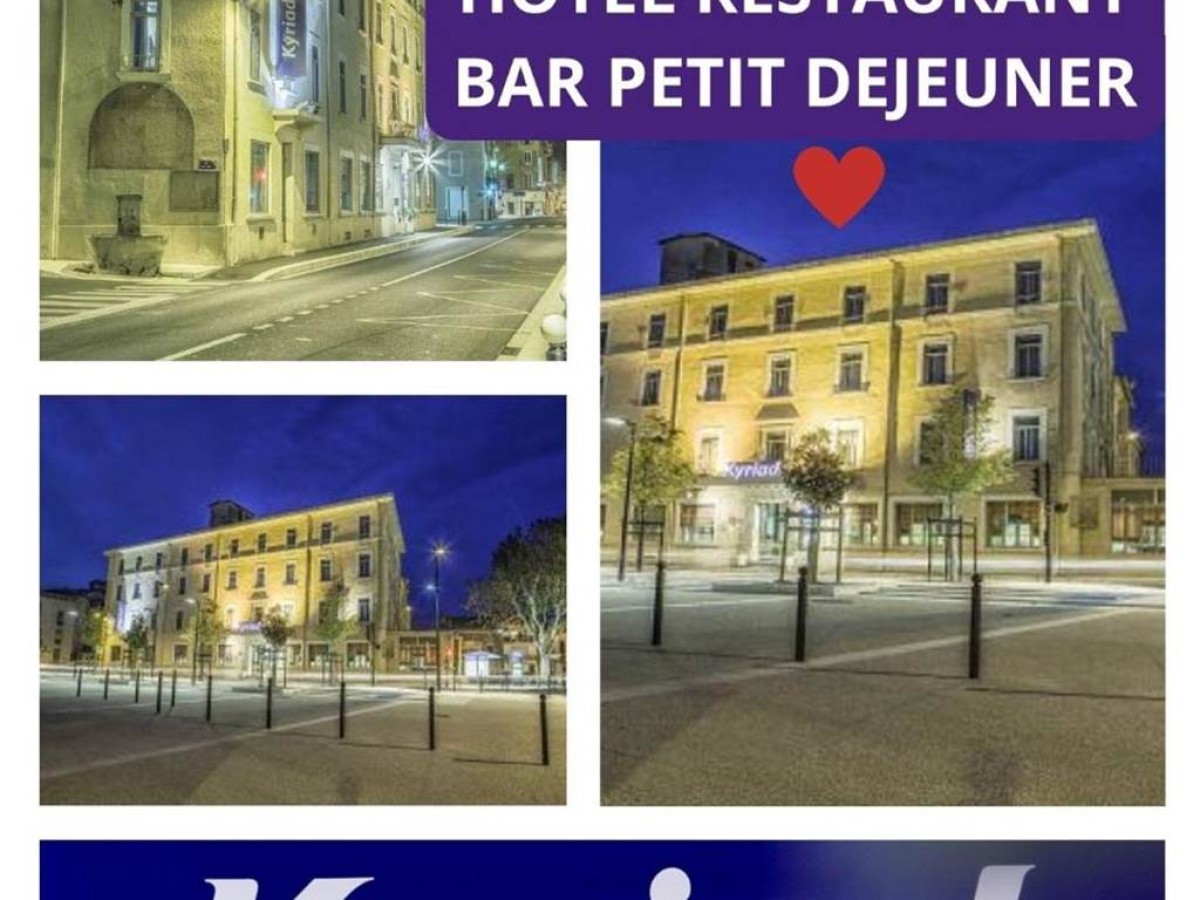 KYRIAD ORANGE Centre Ville - HOTEL & RESTAURANT &  - Bonjour Fun