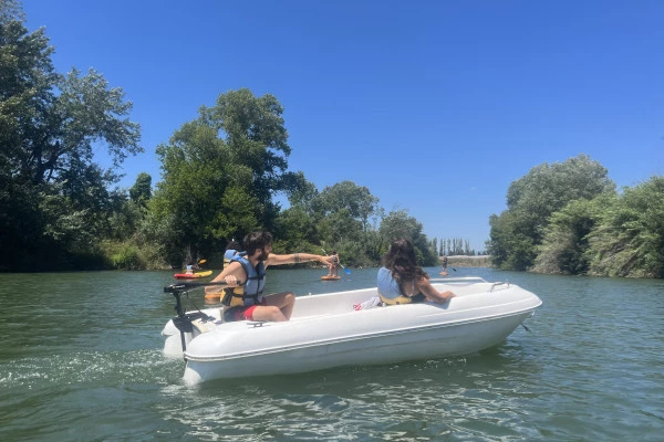 Location barque électrique sans permis - Fréjus - Bonjour Fun