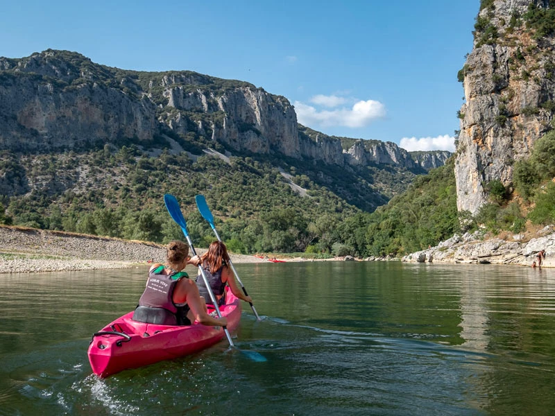 🌶  Location Canoë-Kayak Vallon Pont d'Arc Alain Bateau - Bonjour Fun