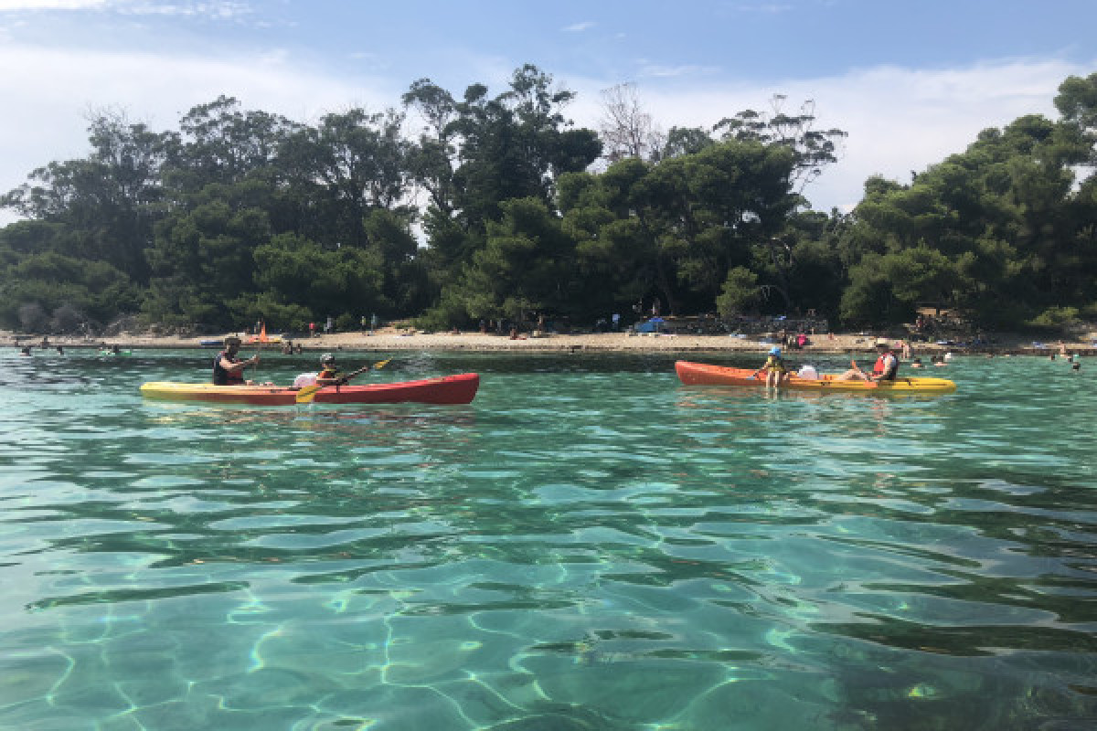 Location de kayak de mer  - Îles de Lérins - Cannes - Bonjour Fun
