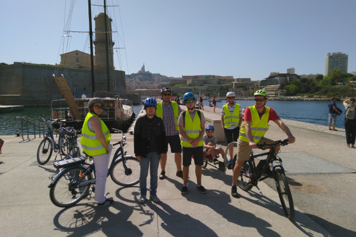Marseille en Ebike (du port croisières) - Bonjour Fun
