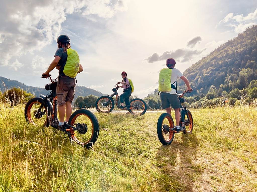 Pack 2h famille - 4 personnes en trottinette électrique - Bonjour Fun