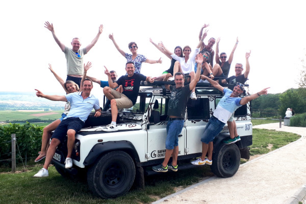 Pique-nique Dégustation dans le vignoble de champagne - Bonjour Fun