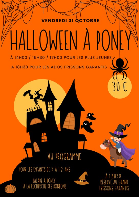 Poney Halloween - Bonjour Fun