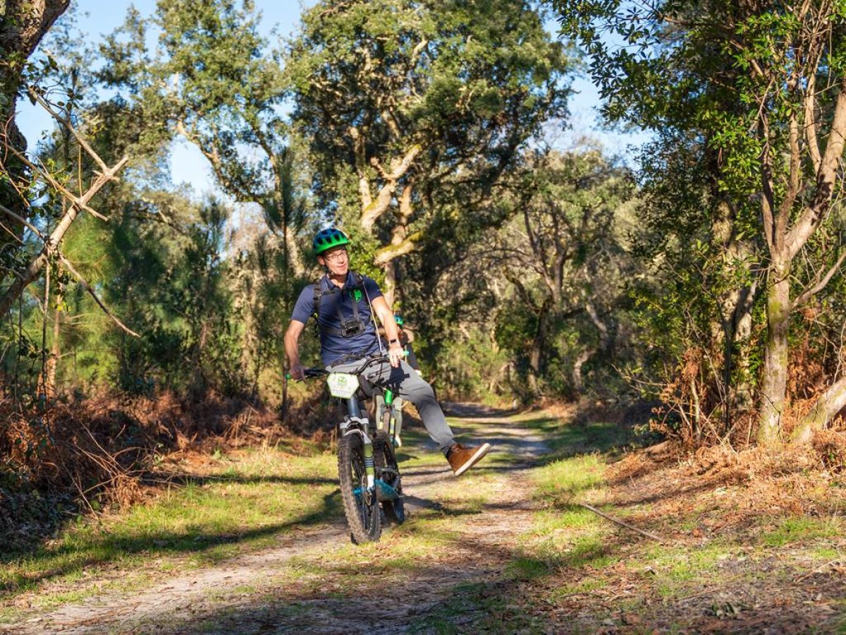 Printemps des Landes "La forêt " en trottinette électrique - Bonjour Fun