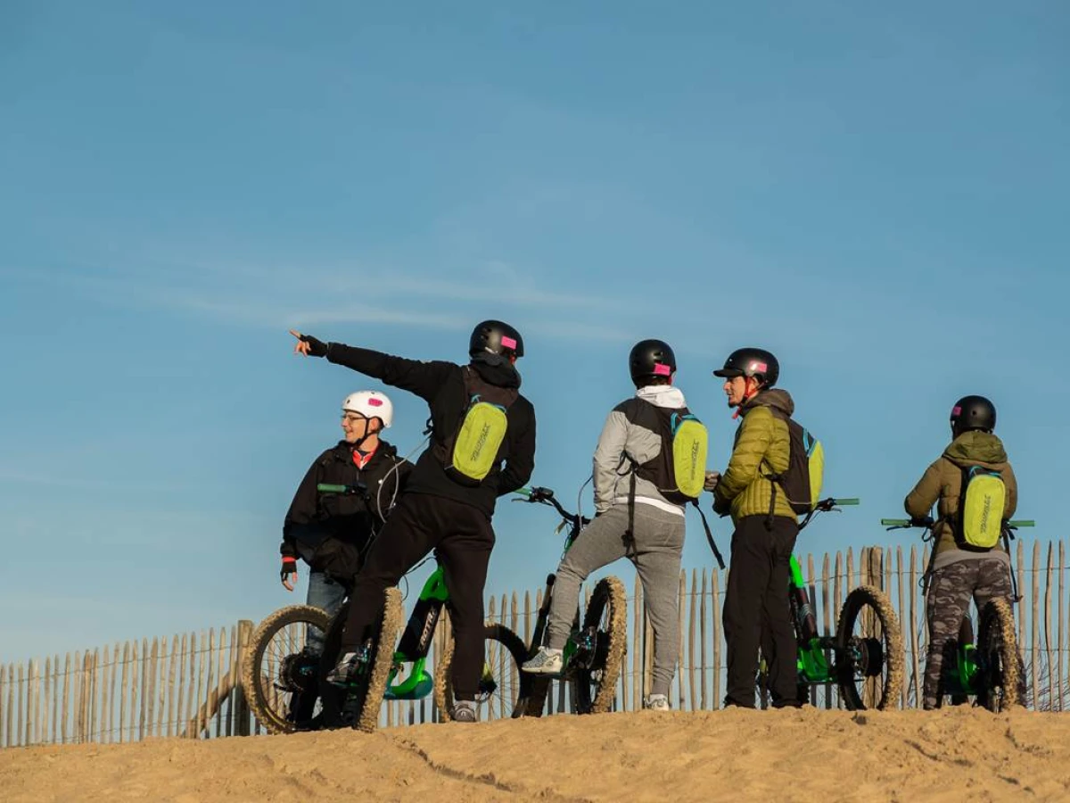Printemps des Landes "La forêt " en trottinette électrique - Bonjour Fun
