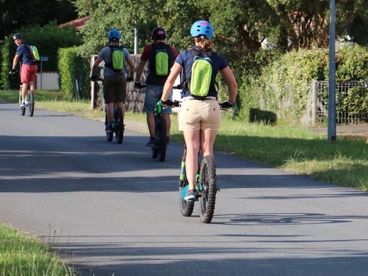 Printemps des Landes "Les Barthes de l'Adour" en trottinette électrique - Bonjour Fun