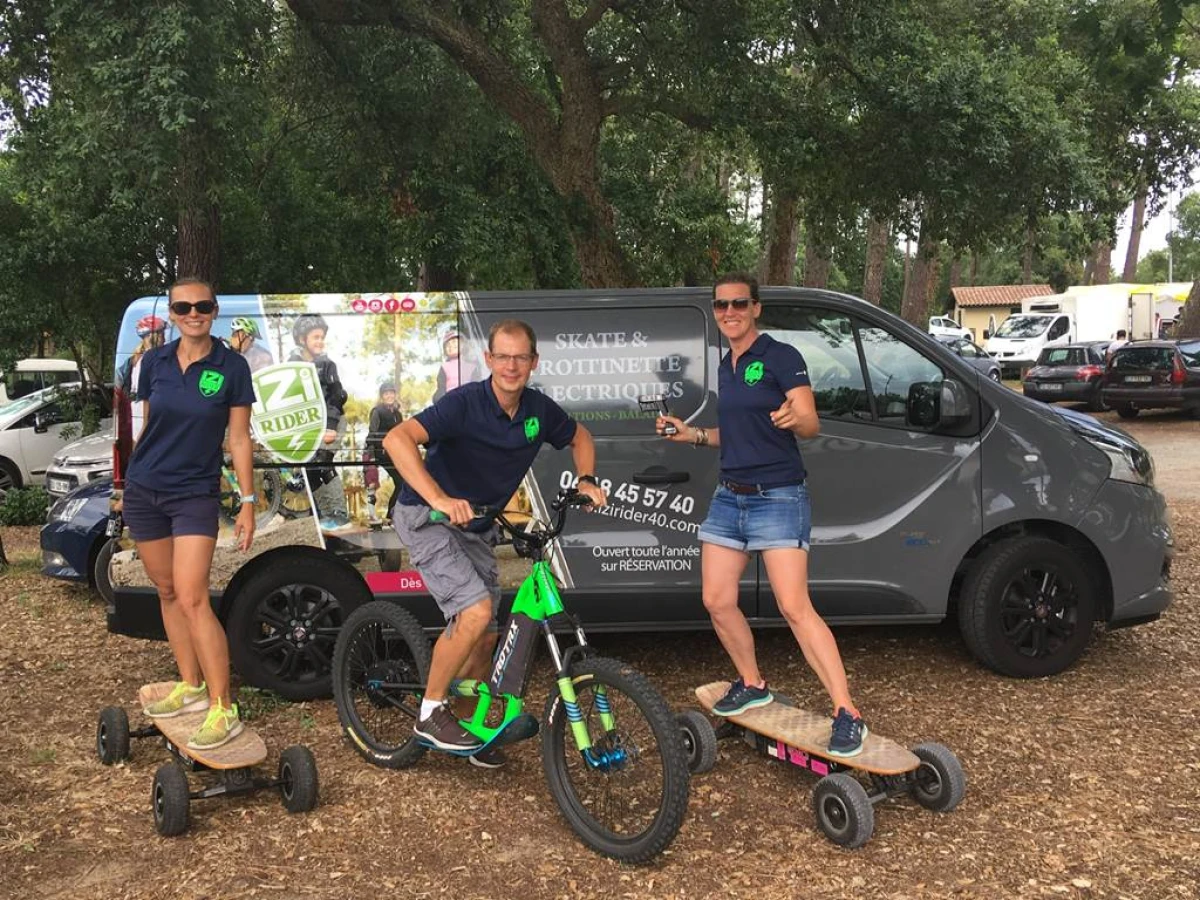 Printemps des Landes "Les merveilles d'Hossegor " en trottinette électrique - Bonjour Fun