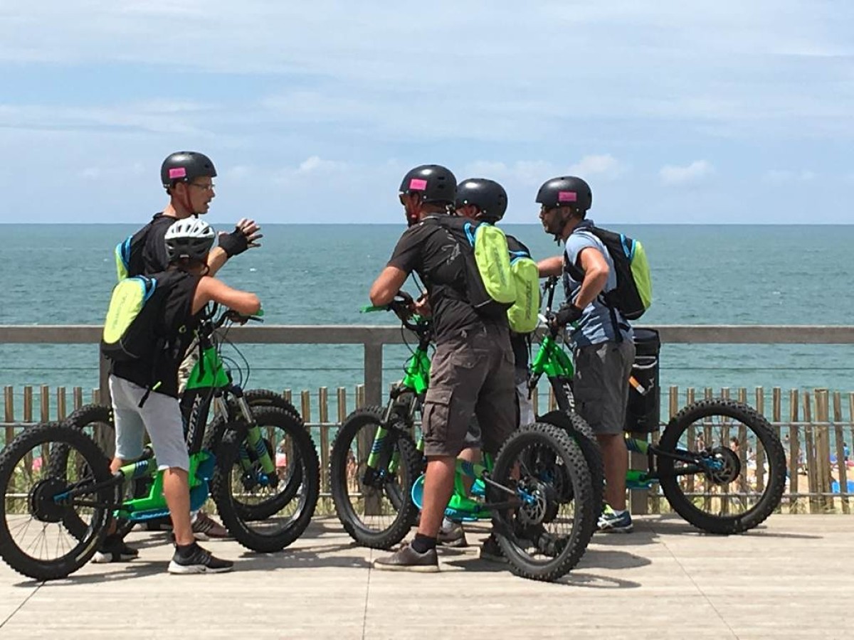 Printemps des Landes "parcours du littoral" en trottinette électrique - Bonjour Fun