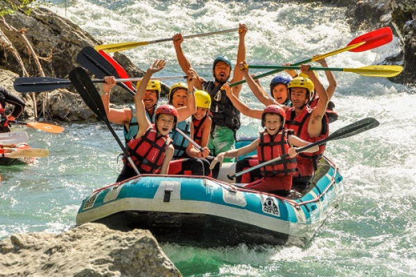 Rafting parcours 2h30 - Castellane Gorges du VERDON - Bonjour Fun