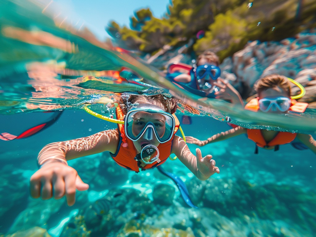 Rando palmée : Duo avec ado - 3h - Bonjour Fun