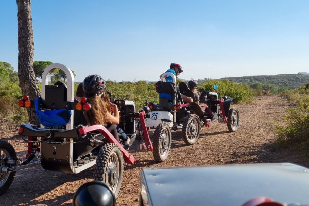 Randonnée en Swincar électrique - Massif & Fôret - Bonjour Fun