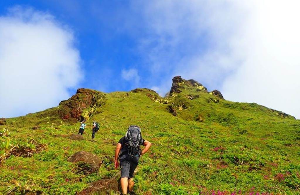 Randonnée massif de la Soufrière - Bonjour Fun