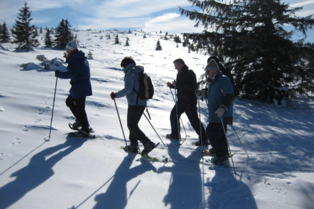 Raquettes à neige au Lac Blanc - Bonjour Fun