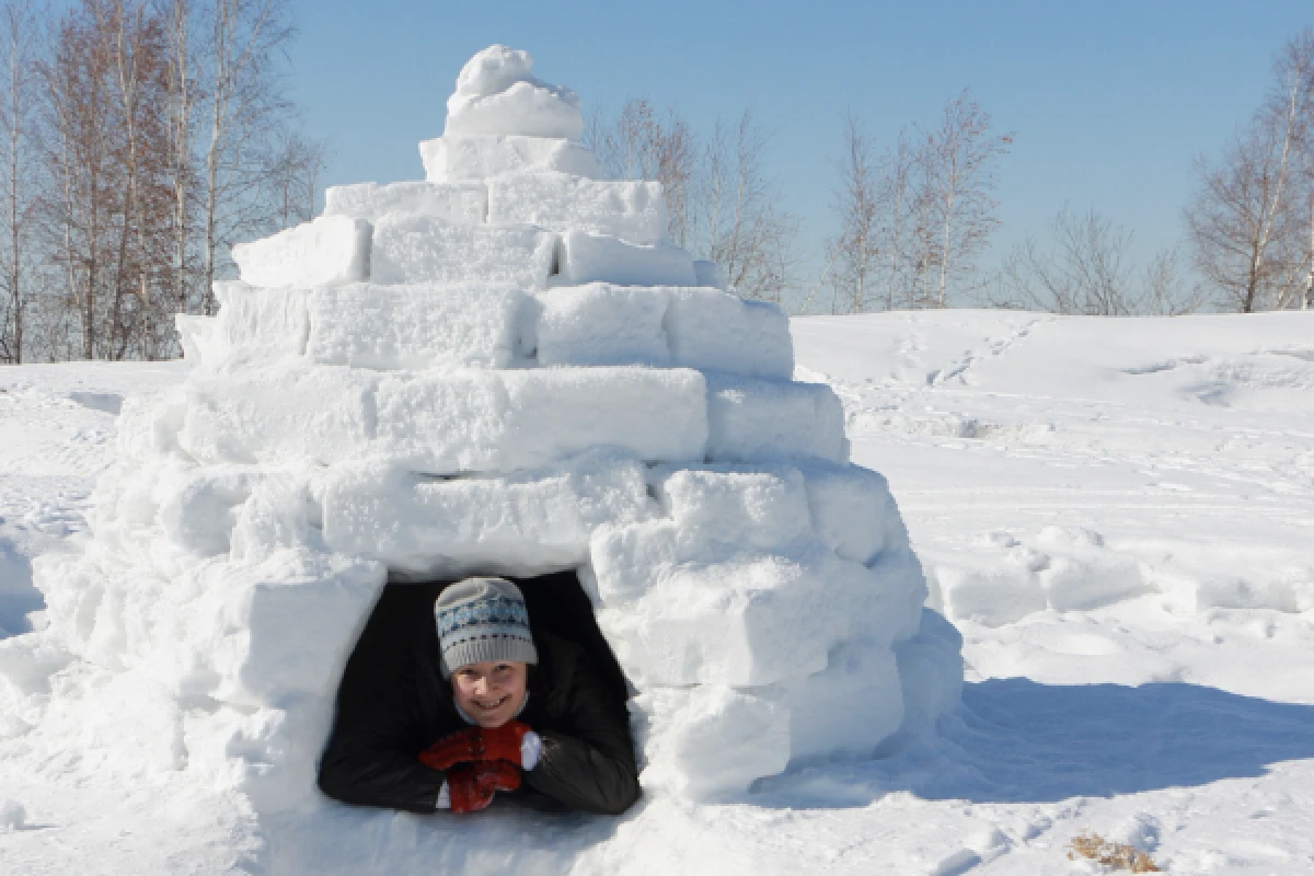 Raquettes à neige avec Igloo - Bonjour Fun
