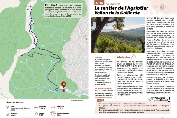 Sentiers d'ici : circuits rando vélo VTT dans l'Estérel - Bonjour Fun