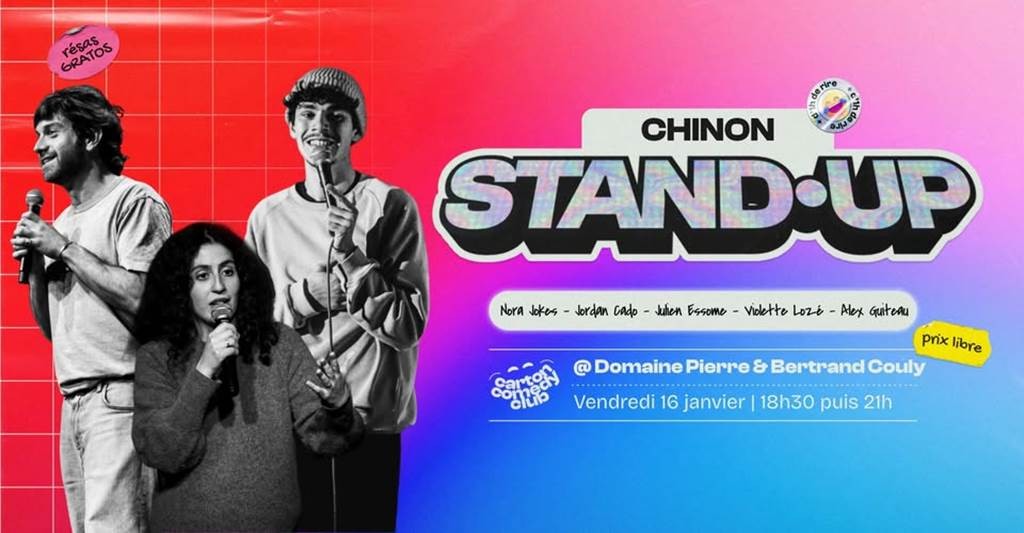 🎉 Soirée Stand Up - Vendredi 16 Janvier  2026 🍷 - Bonjour Fun