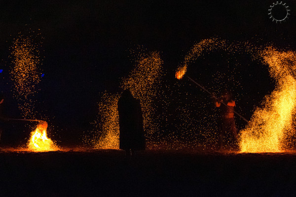 Spectacle équestre flamboyant - Bonjour Fun