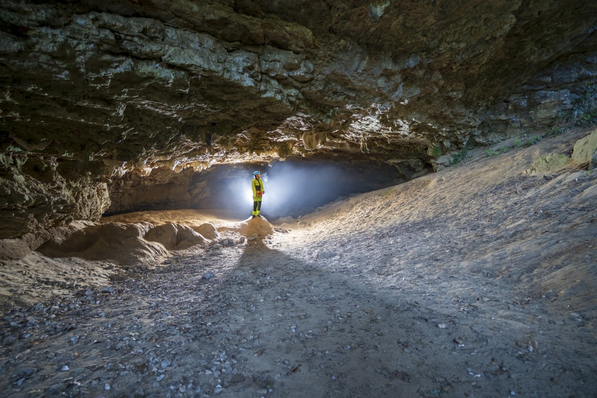 Spéléologie a l'Aven Cordier - Bonjour Fun