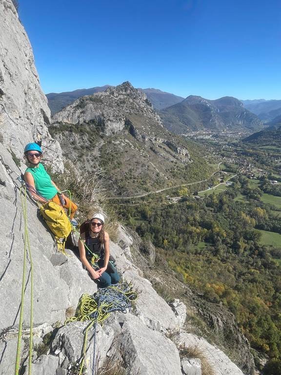 Stage initiation escalade grandes voies à Calamès (09), 3 jours - Bonjour Fun