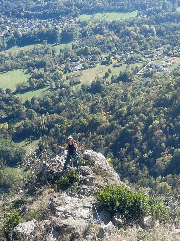 Stage initiation escalade grandes voies à Calamès (09), 3 jours - Bonjour Fun