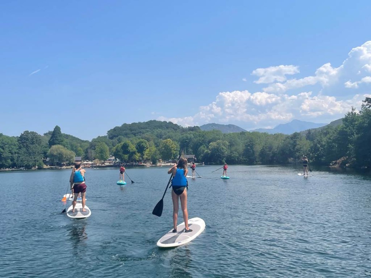 Stand up paddle - Tour du lac de Lourdes - Bonjour Fun