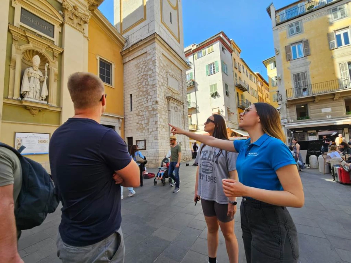 Visite guidée à pied de Nice 1H30 - Bonjour Fun