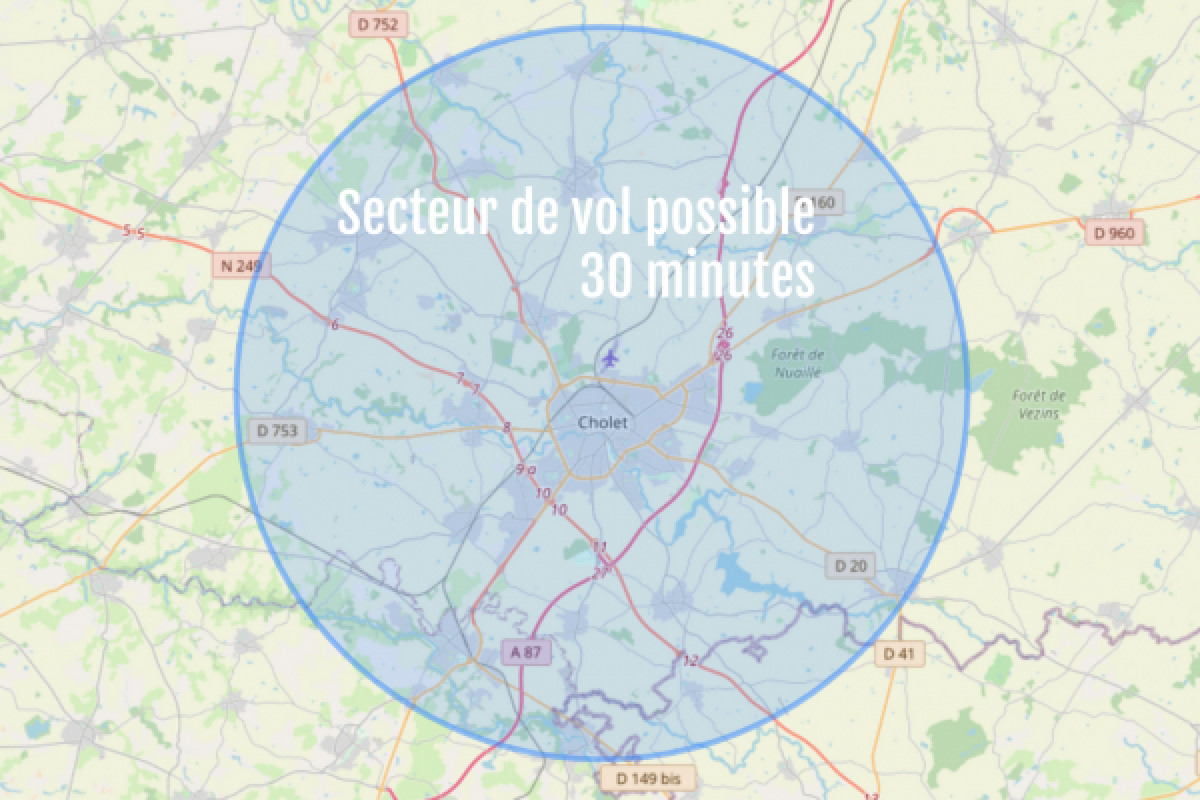 Vol Formule TOURING (30 minutes) - Bonjour Fun