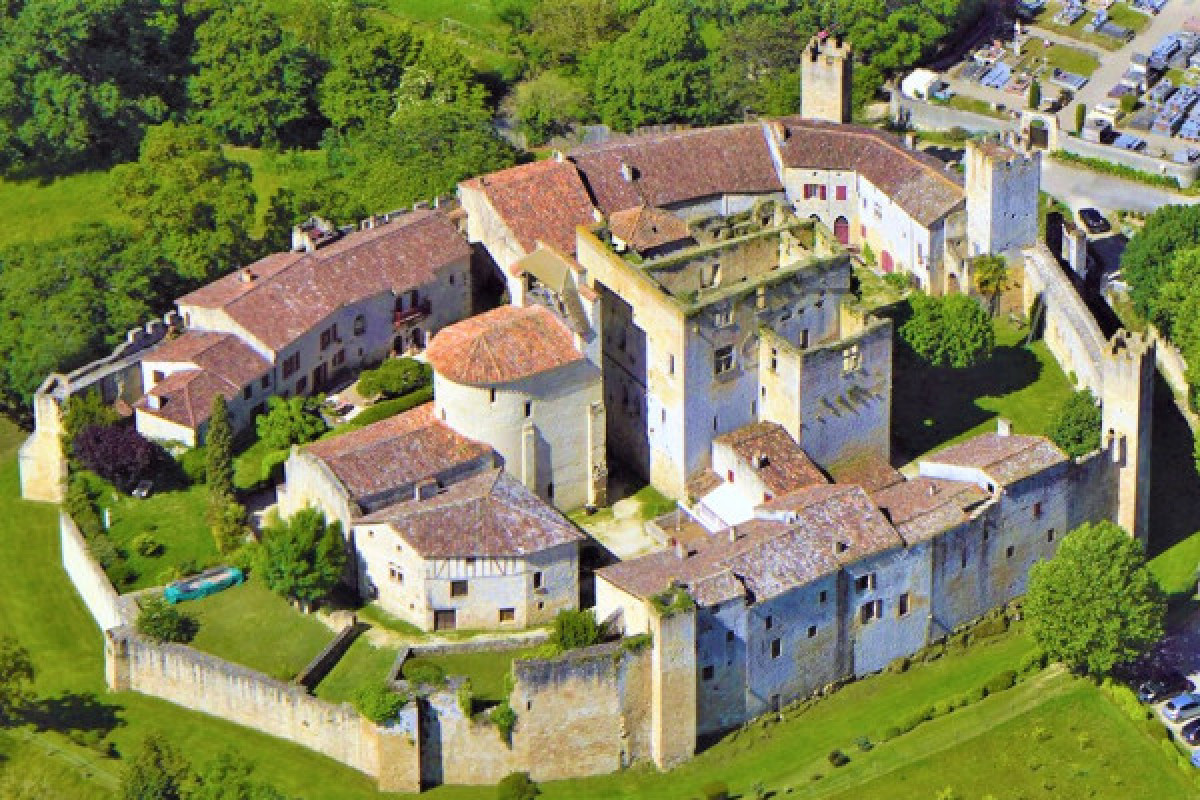Vol touristique en avion au-dessus du VILLAGE DE LARRESSINGLE avec Audioguide culturel - Bonjour Fun